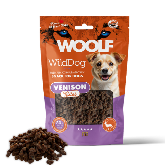 Woolf soft venison bites